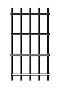 rectangular mesh schematic diagram